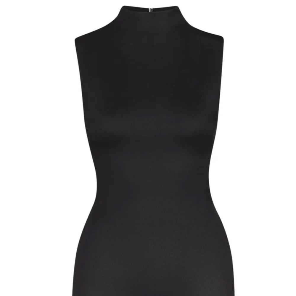 Skims mock neck romper